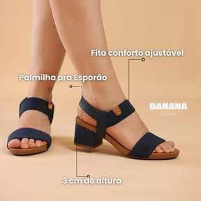 SALTO FEMININO ORIGINAL TERAPEUTICO CÁSSIA - BLACK FRIDAY